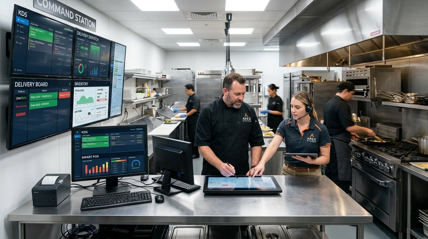 Restaurant Kitchen Display Systems and Smart POS Management